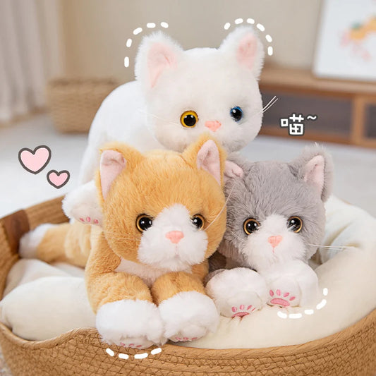 53cm Soft Stuffed Long Cat Plush Pillow Toy